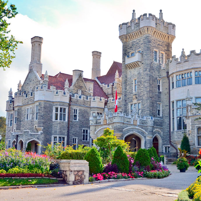 casa loma black car limo